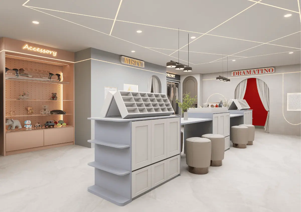 banhan studio retail interior design civil mall nepal